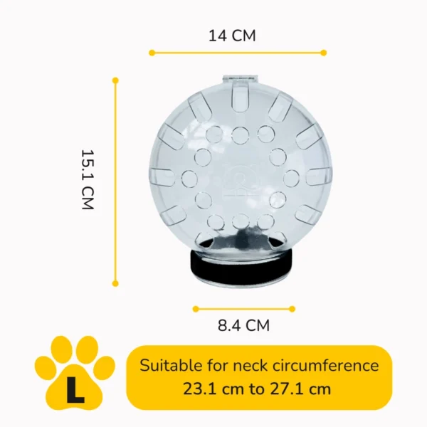Transparent Breathable Cat Muzzle - Image 5