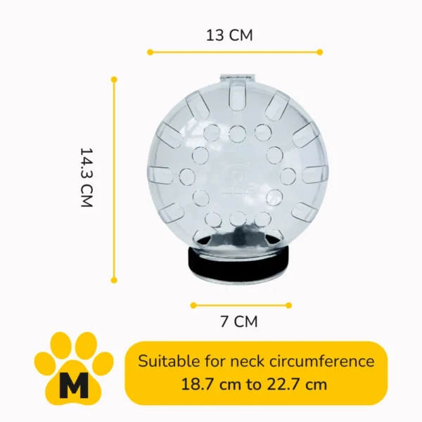 Transparent Breathable Cat Muzzle - Image 3