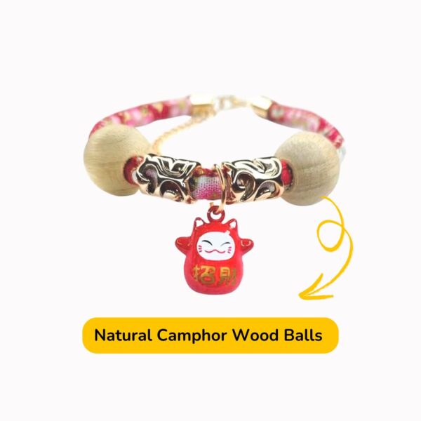 Pet Anti-Flea Pet Bell Collar Necklace - Image 2